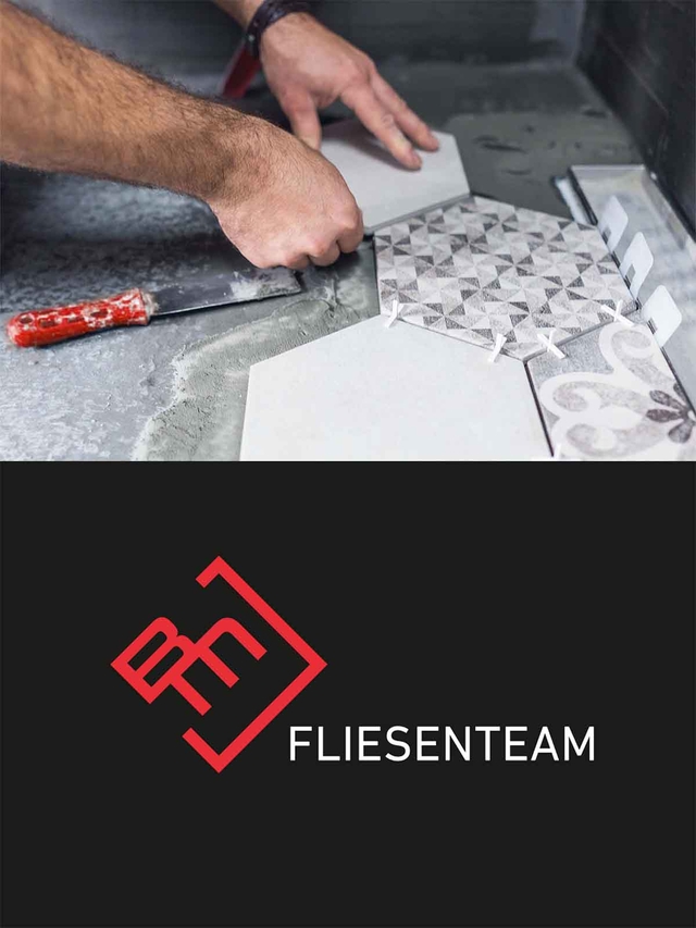 Projekt: BM Fliesenteam (Corporate Design, Logodesign, Drucksorten, Webdesign, Ceram-Vorlage)