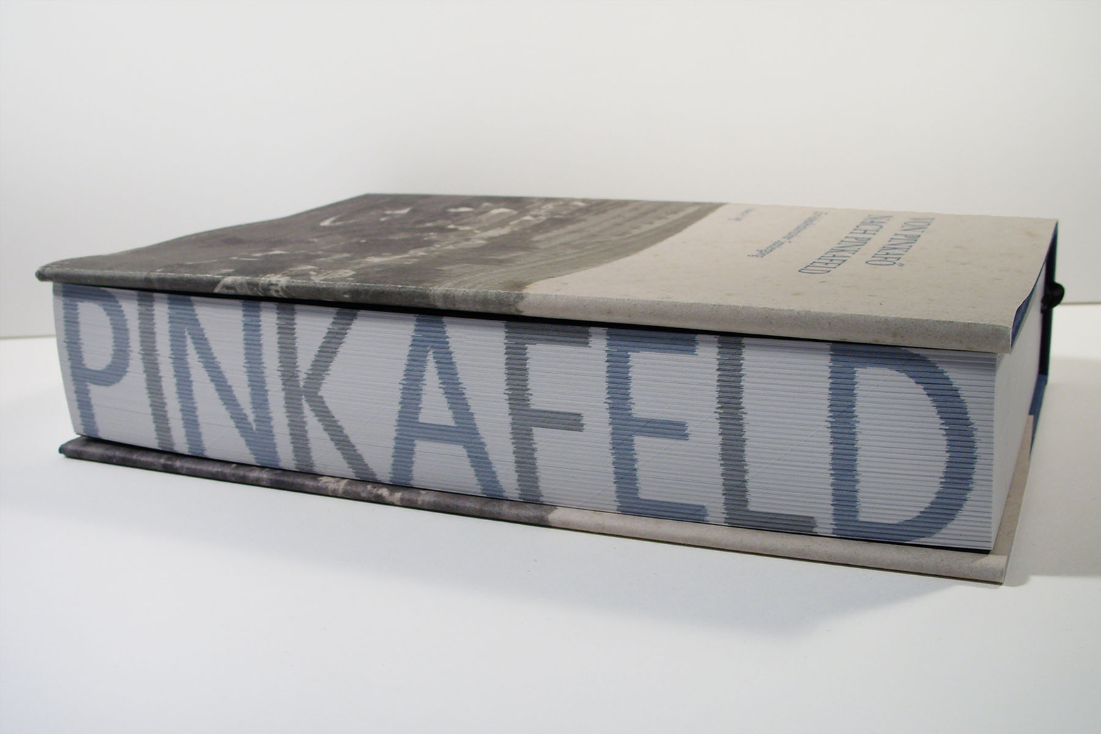 Buch »Von Pinkafő nach Pinkafeld« Ansicht Vorderschnitt