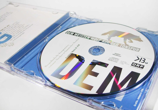 Projekt: Cd Weißer Wolf – Verpackungsdesign (Packaging Design, Illustration)