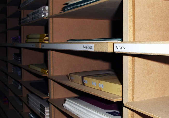 desgin austria paperpoint Beschriftung der Papierfächer