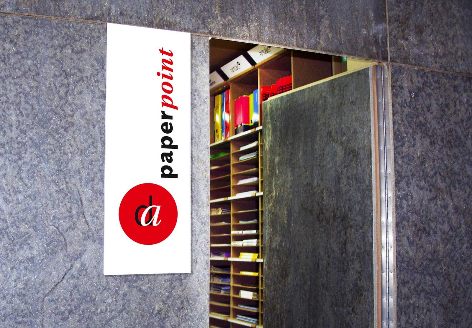 desgin austria paperpoint Eingangstafel