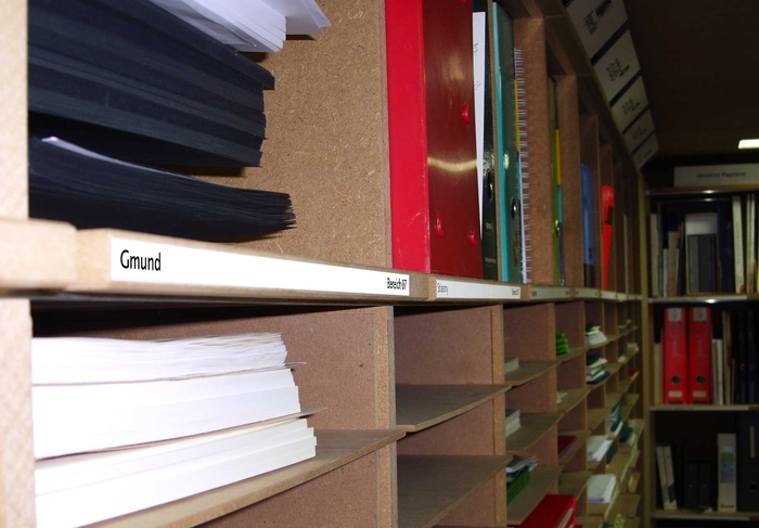 desgin austria paperpoint Beschriftung der Papierfächer