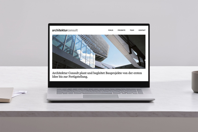 Projekt: architekturconsult (Webdesign, Programmierung, CMS)