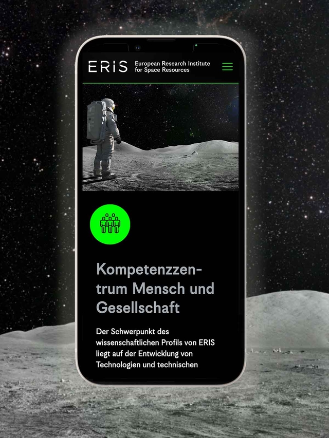 Projekt: ERIS (HMTL5, CSS3, JS, CMS Kirby)