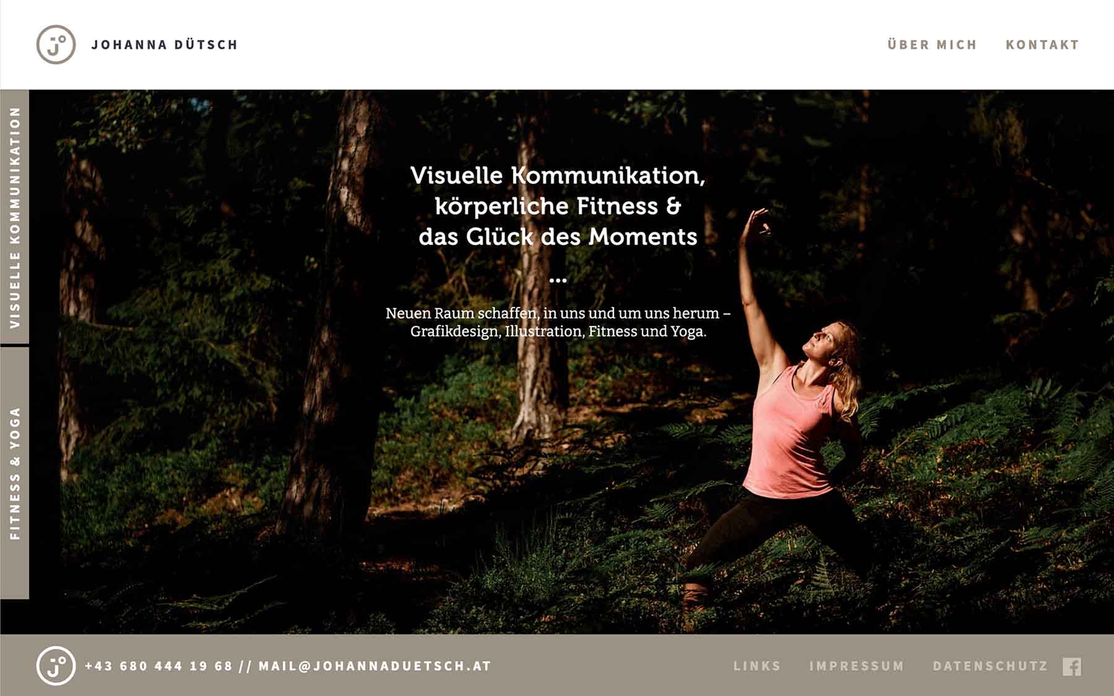 Website Johanna Dütsch Home