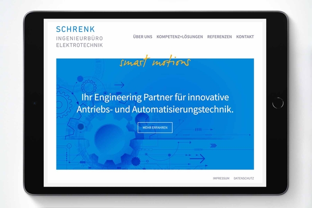 Projekt: smart motions – Webdesign (Webdesign, Programmierung, CMS)