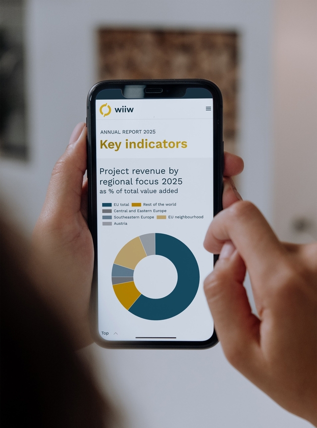 Projekt: wiiw annual report (Digital Report, Interaktive Charts, Webdesign, Programmierung, CMS)